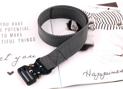 3.8CM  Men Belt Nylon Tactical Army Belt Trousers Metal Buckle Canvas Belts Outdoor Training Camouflage Red Military Waist Belt