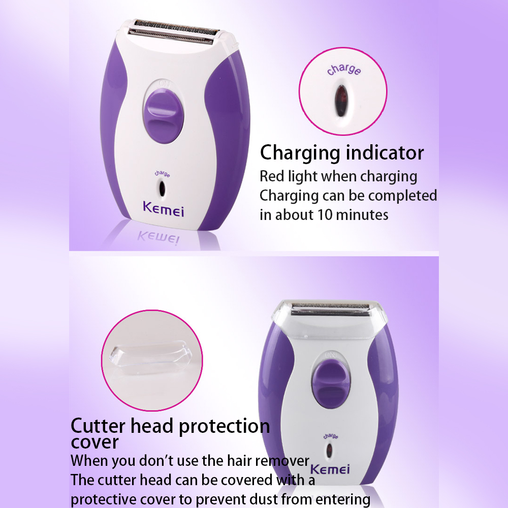 Women Epilator Electric Shaver Face Body Legs Body Hair Removal Trimmer