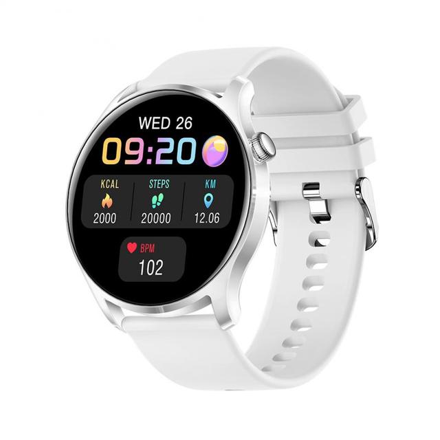 KC08 Smart Watch For Men Full Touch Fitness Smartwatch IP67 Waterproof Pedometer Heart Rate Monitor BT Call For Android IOS