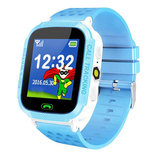 W16 Child Smart Watch Anti Lost Child Tracker SOS Positioning Tracking Smart Phone Kids Clock Waterproof Smart Watch