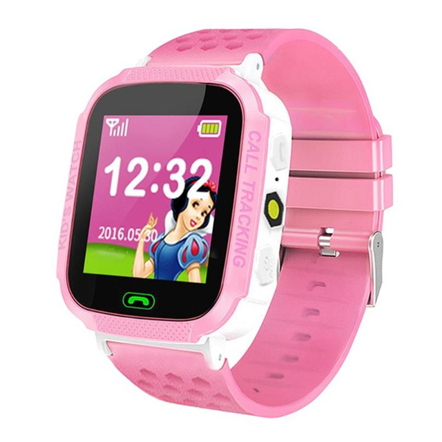 W16 Child Smart Watch Anti Lost Child Tracker SOS Positioning Tracking Smart Phone Kids Clock Waterproof Smart Watch