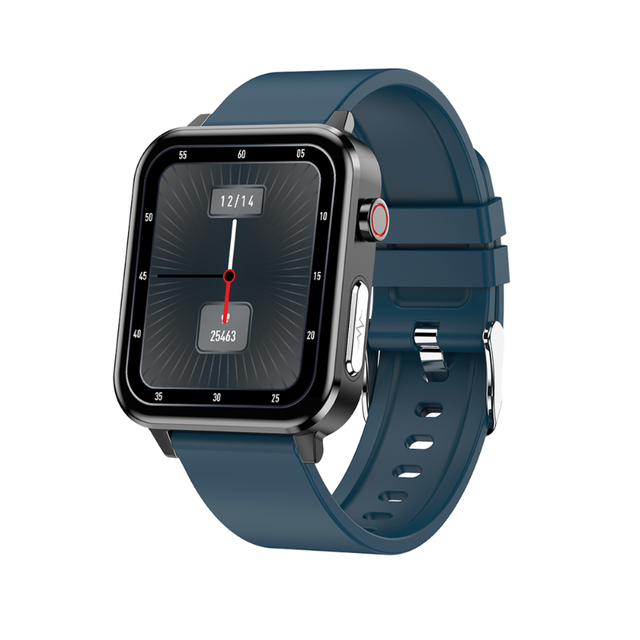 E86 Smart Watch For Men 1.7Inch HD Screen Fitness Watch ECG Heart Rate Health Monitor Long Battery Life Multi Sport Mode Band
