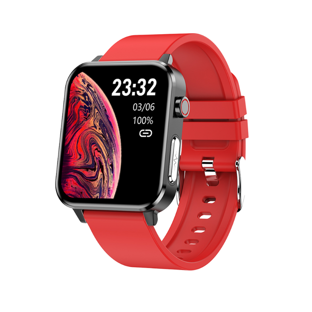 E86 Smart Watch For Men 1.7Inch HD Screen Fitness Watch ECG Heart Rate Health Monitor Long Battery Life Multi Sport Mode Band