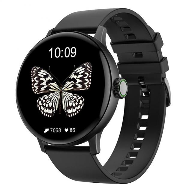 Smart Watch Men 1.19inch HD Screen Fitness Watch Women Music Play Heart Rate Monitor IP68 Waterproof For Android iOS