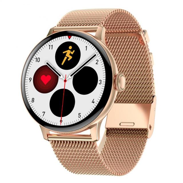 Smart Watch Men 1.19inch HD Screen Fitness Watch Women Music Play Heart Rate Monitor IP68 Waterproof For Android iOS