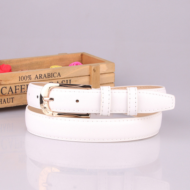 Fashion Women Belt Female Silver Pu Leather Waist Belt High Quality Cummerbund Ceinture Femme