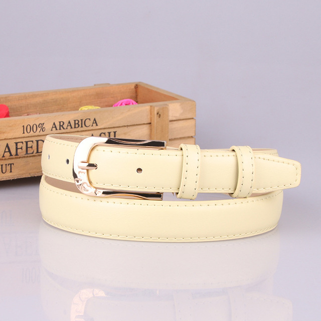 Fashion Women Belt Female Silver Pu Leather Waist Belt High Quality Cummerbund Ceinture Femme