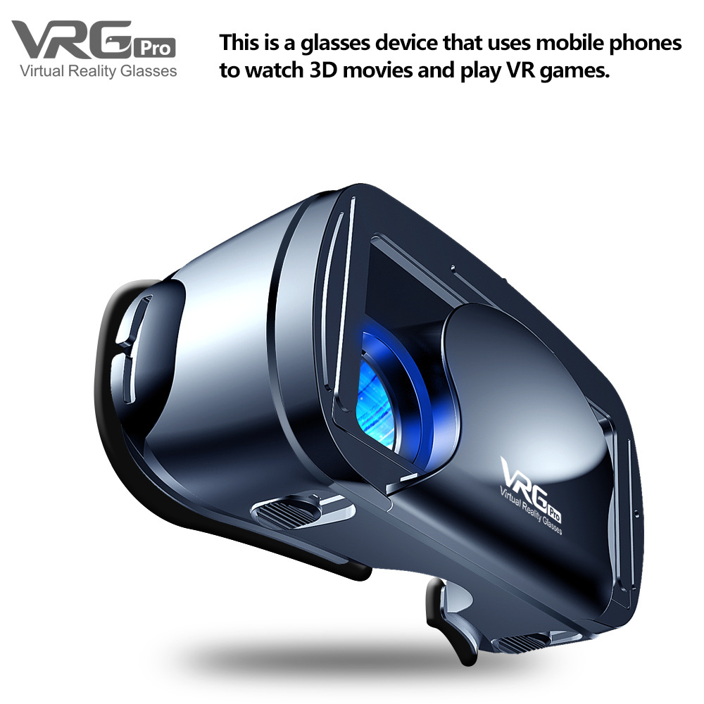 3D VR Glasses Virtual Reality Full Screen Visual Wide-Angle VR Glasses For 5 To 7 Inch Smartphone Eyeglasses Devices Hot