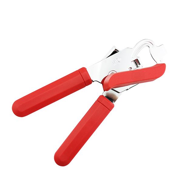 Can Opener Professional Ergonomic Kitchen Tool Manual Side Cut Can Openers Drink Bottle Opener Knife For Cans Lid Kitchen Gadget
