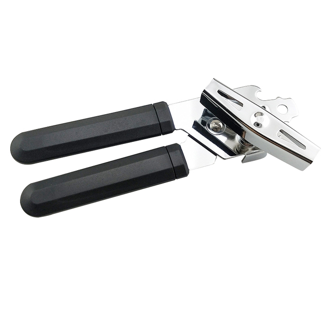 Can Opener Professional Ergonomic Kitchen Tool Manual Side Cut Can Openers Drink Bottle Opener Knife For Cans Lid Kitchen Gadget