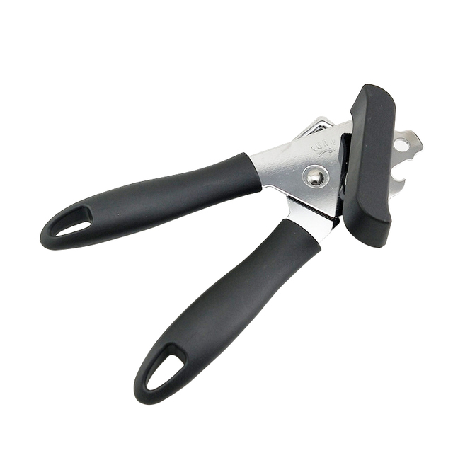 Can Opener Professional Ergonomic Kitchen Tool Manual Side Cut Can Openers Drink Bottle Opener Knife For Cans Lid Kitchen Gadget