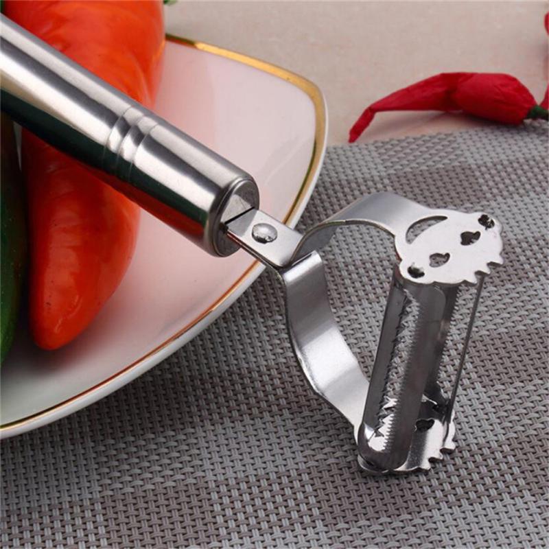 Vegetable Peeler Multi-function Stainless Steel Durable Potato Carrot Grater Home Portable Fruit Cutter Kitchen Set Accessories