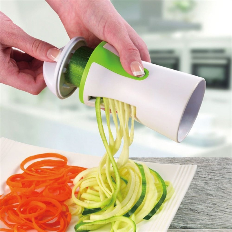 Handheld Vegetable Cutter Spiral Slicer Chopper Spiralizer Kitchen Knives Fruit Cutter Kitchenware Kitchen Accessories