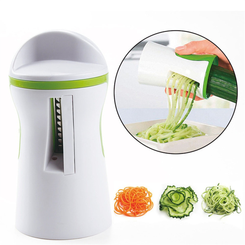 Handheld Vegetable Cutter Spiral Slicer Chopper Spiralizer Kitchen Knives Fruit Cutter Kitchenware Kitchen Accessories