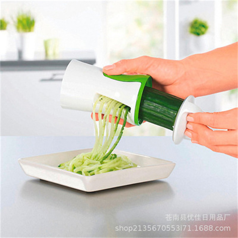 Handheld Vegetable Cutter Spiral Slicer Chopper Spiralizer Kitchen Knives Fruit Cutter Kitchenware Kitchen Accessories