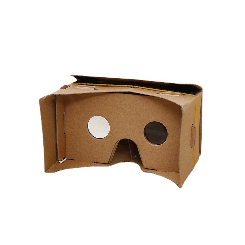 VR cardboard glasses handmade suitable for 4.5-6 inch mobile phone assembly simple handheld glasses Augmented Reality Glasses