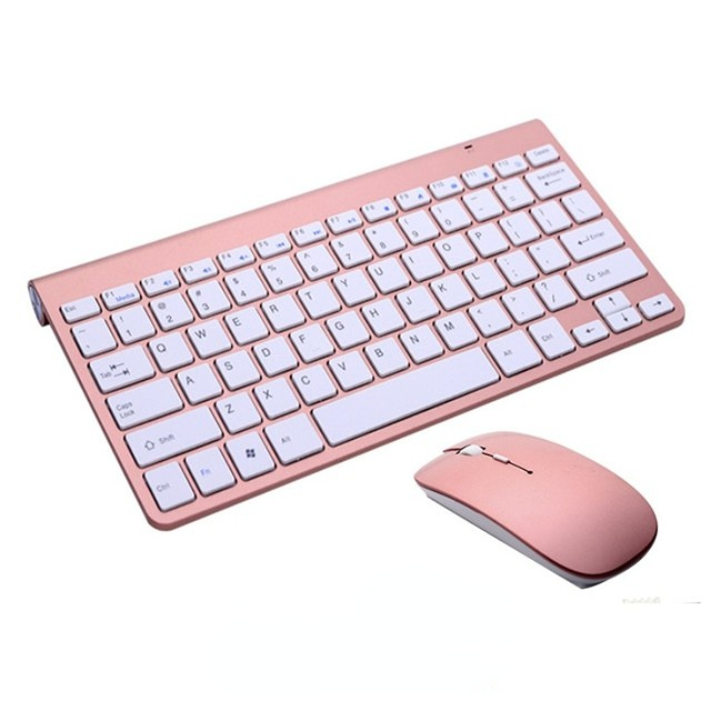 Wireless Keyboards USB Mini Multimedia Ergonomic Slim 2.4g Wireless Keyboard And Mouse For PC Computer Laptop Tablet Macbook TV