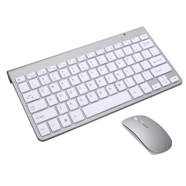 Wireless Keyboards USB Mini Multimedia Ergonomic Slim 2.4g Wireless Keyboard And Mouse For PC Computer Laptop Tablet Macbook TV