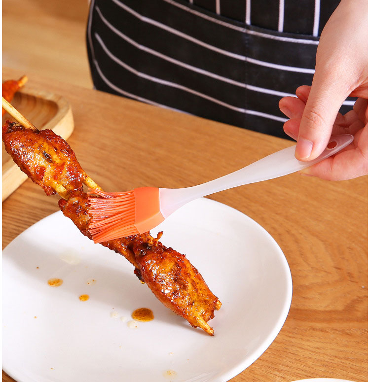 Eco-friendly Silicone Oil Brush Grill Cake Baking Brush DIY Cooking Basting Pastry Kitchen Tools for BBQ