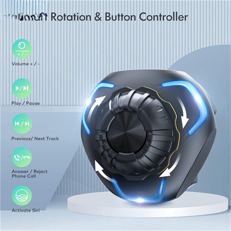 Helmet Headset Bone Conduction Bluetooth-compatible Wireless Stereo Hands Free Ip68 Waterproof Rainproof Motorcycle Helmet Headphone