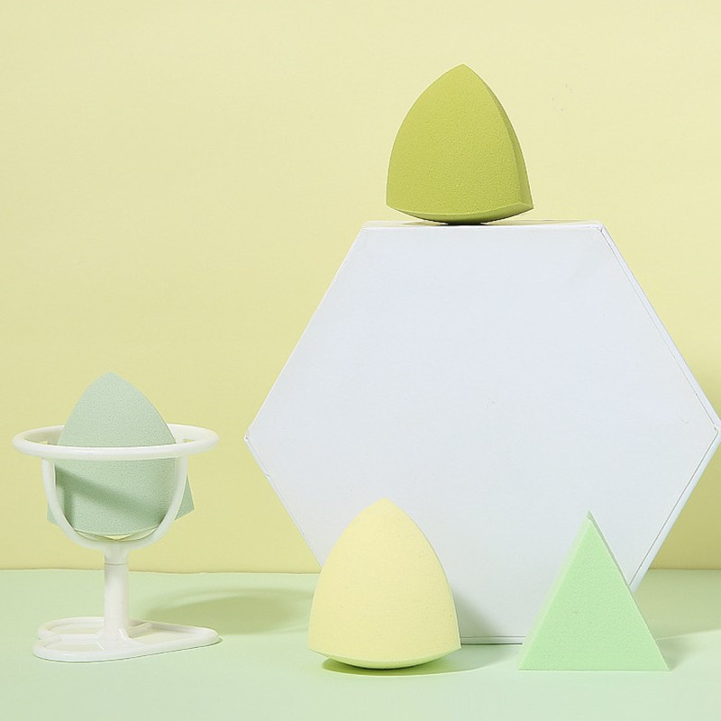 5pcs Makeup Blender Puff Cosmetic Makeup Sponge Storage Box Holder  Foundation Powder Sponge Beauty Tool Make Up Accessories