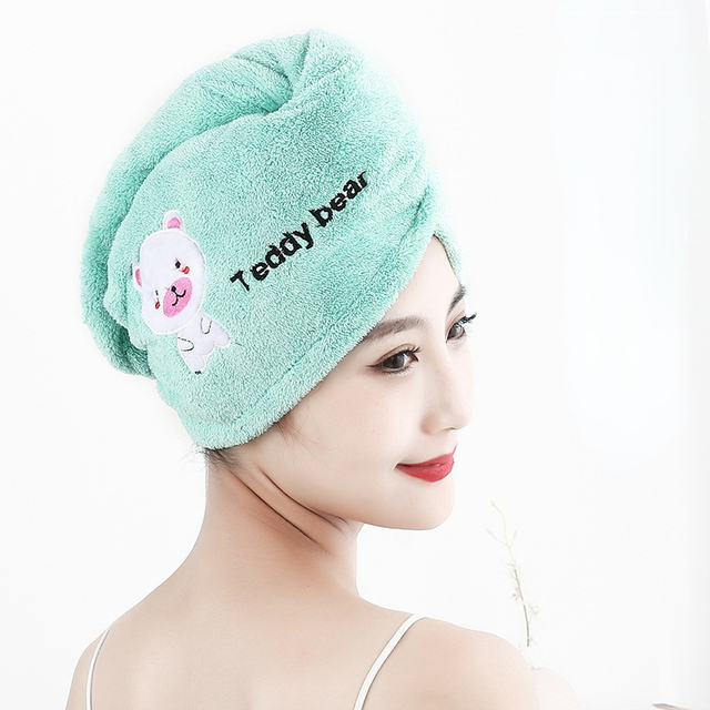 Women Towels Bathroom Microfiber Towel Rapid drying Hair Towel Bath Towels Bathroom Products