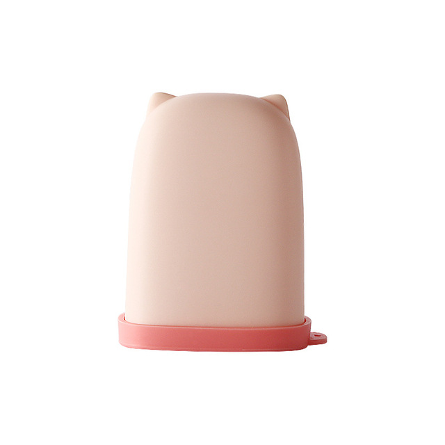Silicone  Portable Soap Dish Waterproof Case Container Cute for Outdoor Sealing Storage Box Travel Organizer Bathroom Products
