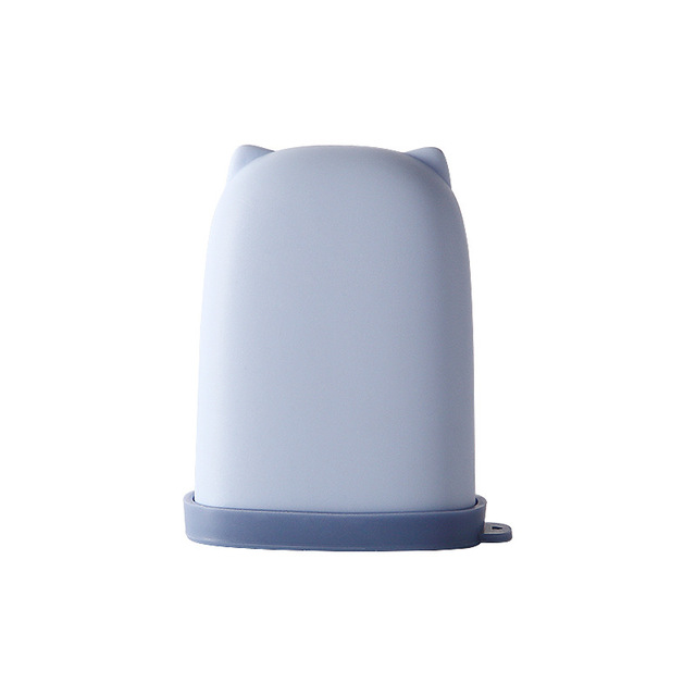 Silicone  Portable Soap Dish Waterproof Case Container Cute for Outdoor Sealing Storage Box Travel Organizer Bathroom Products