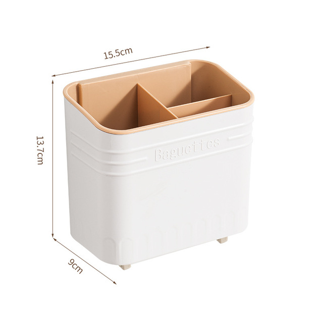 New Modern Towel Holder Chopsticks Spoon Plastic Shelf Storage Container Dish Drying Rack Cutlery Organizer Kitchen Accessories