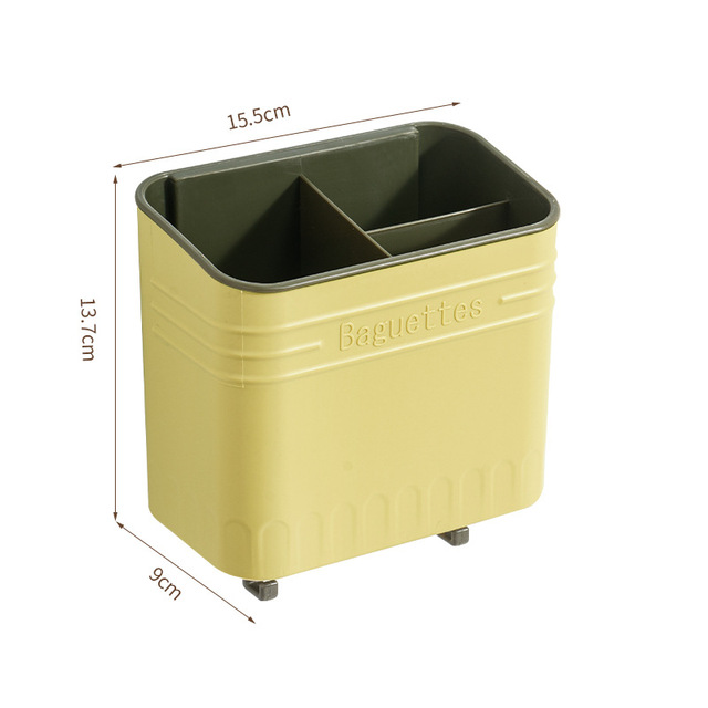 New Modern Towel Holder Chopsticks Spoon Plastic Shelf Storage Container Dish Drying Rack Cutlery Organizer Kitchen Accessories