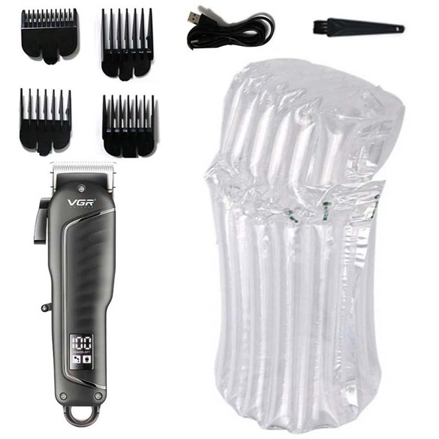 Cordless professional hair clipper rechargeable hair trimmer for men electric hair cutter
