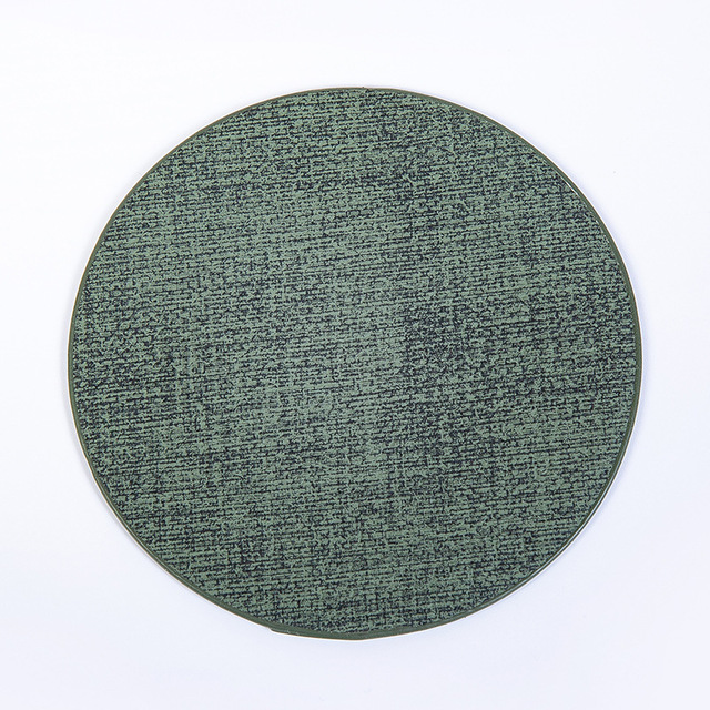 PU Leather Cup Coasters Tableware Insulation Mat Weaven Patterns Non Slip Bowl Table Placemats Home Kitchen Coffee Table Decor