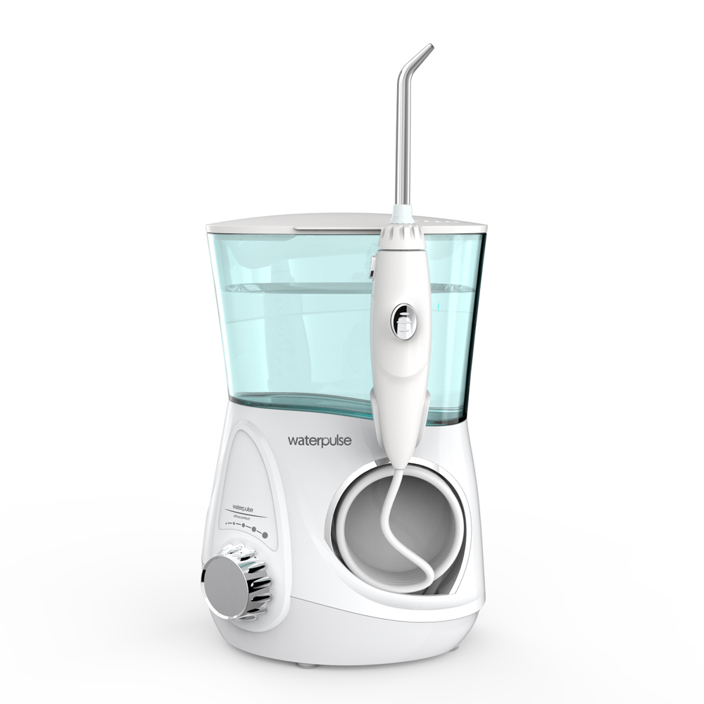 700ml Water Tank Electric Oral Irrigator Water Pulse Flosser Dental Jet Teeth Cleaner Toothbrush 5 Jet Tips Family Oral Care