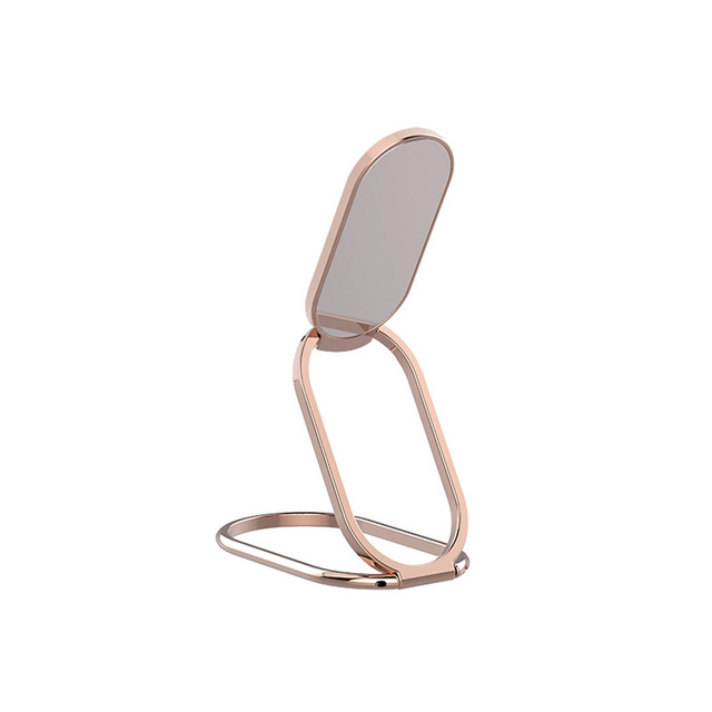 Mobile Phone Ring Holder Bracket Finger Kickstand 360 Rotate Foldable Car Holder Mount Metal Desktop Desk Magnetic Stand Holder