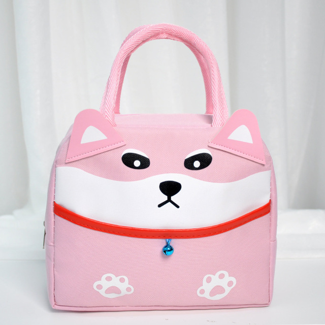 Cartoon Bento Bags Heat/cold Insulation Food Storage Bag Kawaii Duck Thick