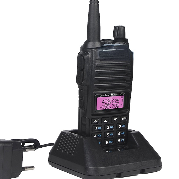 100% Original  UV 82 Walkie-Talkie Transceiver 10KM Dual PTT UV82 Walkie Talkie