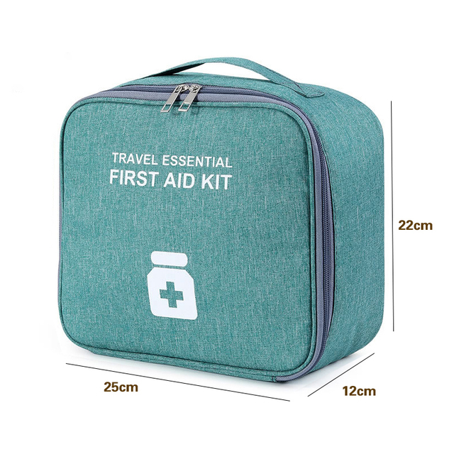 Portable Thickened Medicine Storage Bag Large Capacity Family First Aid