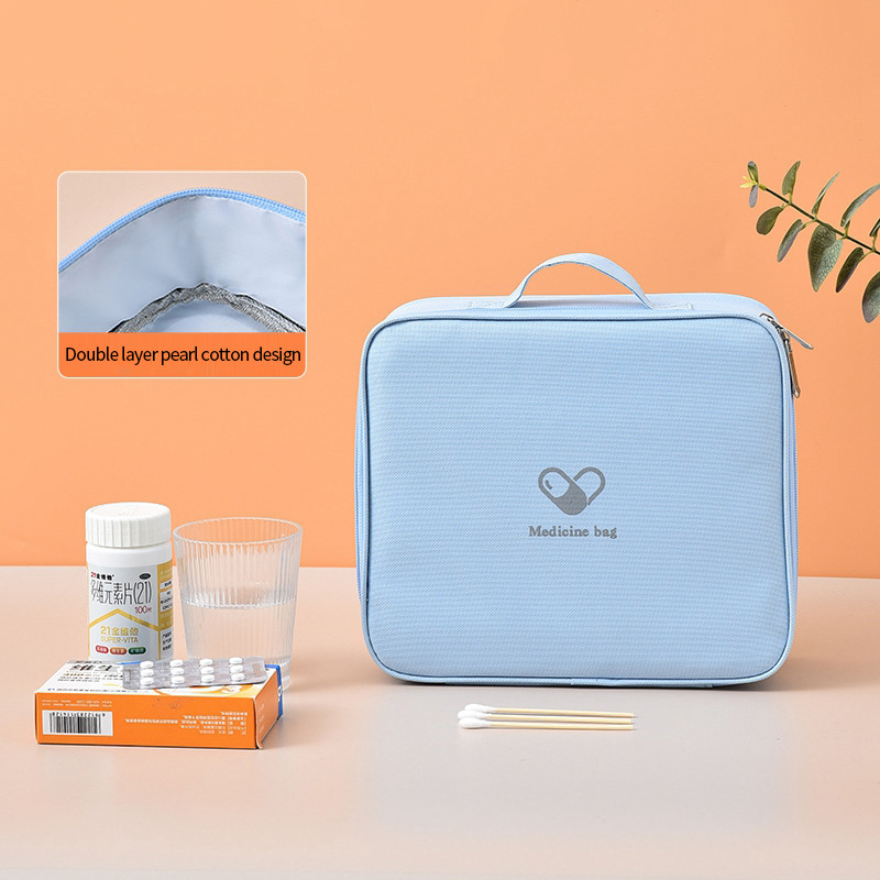 Medical Kit Waterproof Medicine Storage Bag Large Capacity First Aid Kit Travel