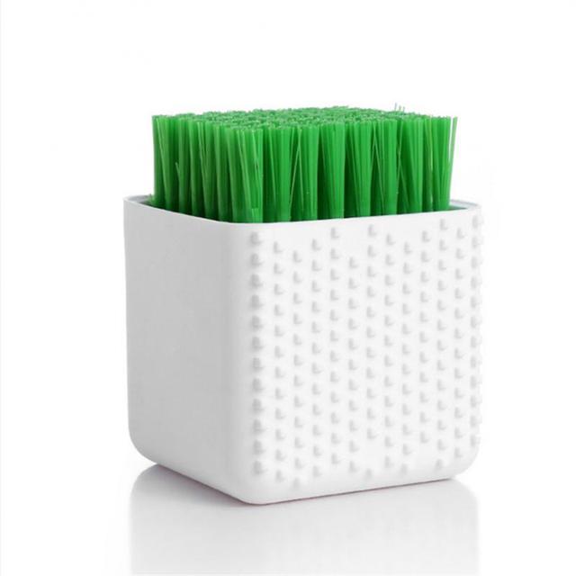 Clothes Bathroom Cleaning Brush Silicone Laundry Underwear Dirty Pantues Dust Washing Household Soft Scrubbing Dual-use Foam Brushes
