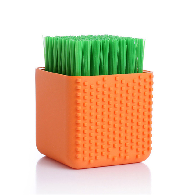 Clothes Bathroom Cleaning Brush Silicone Laundry Underwear Dirty Pantues Dust Washing Household Soft Scrubbing Dual-use Foam Brushes