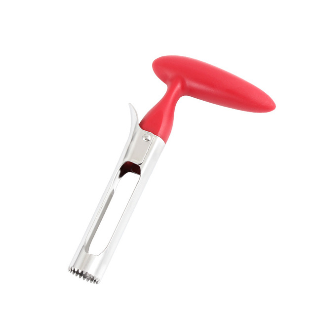Stainless Steel Apple Corer Fruit Corer Multifunctional Fruit Opening and Closing Corer Kitchen Tool Fruit Tool Pulp Separator