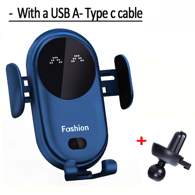 30W Automatic Clamping Car Wireless Charger for iPhone 13 12 Pro Max Samsung Xiaomi etc All Phones Qi Fast Charger Phone Holder