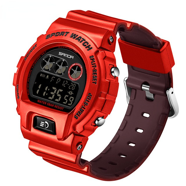 Sports Men Watches Top Brand Luxury Fashion Outdoor Multifunction Watches Alarm Clock Waterproof LED Digital Watch