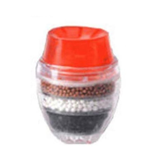 2PCS Faucet Water Filter Purifier Kitchen Faucet Filtration Activated Carbon Removes Heavy Metal Thinner Water Softener