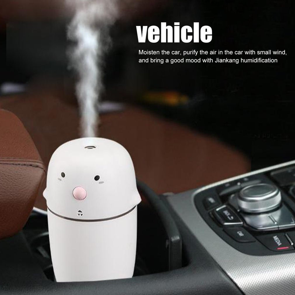 Usb Cute Pet Humidifier Household Gifts Mini Small Bedroom Desktop Car Aromatherapy Air Humidifier New Versatile And Durable
