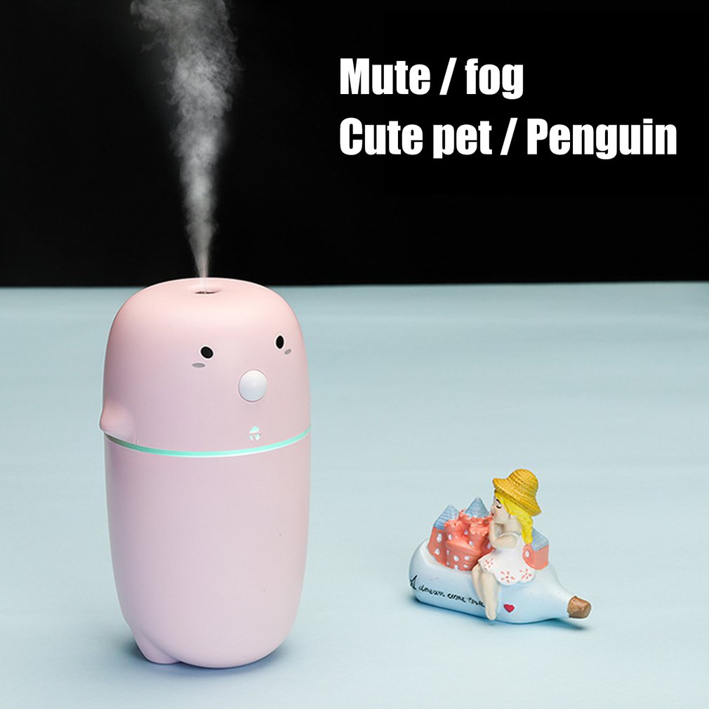 Usb Cute Pet Humidifier Household Gifts Mini Small Bedroom Desktop Car Aromatherapy Air Humidifier New Versatile And Durable