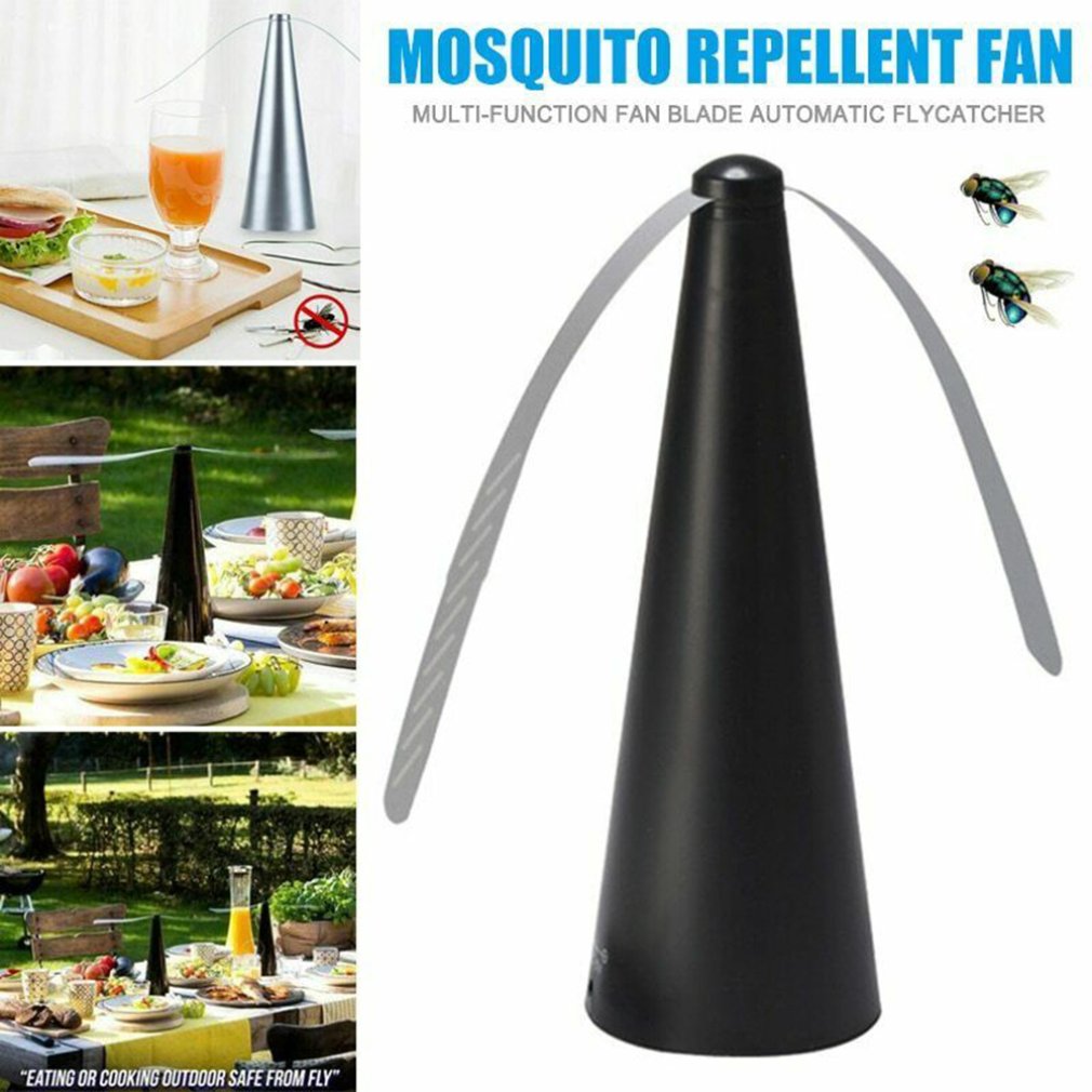 Silent Fan For Automatic Flycatcher Fly Repellent Mute Fly Repellent Fan Keep Flies And Bugs Away From Your Food Kitchen