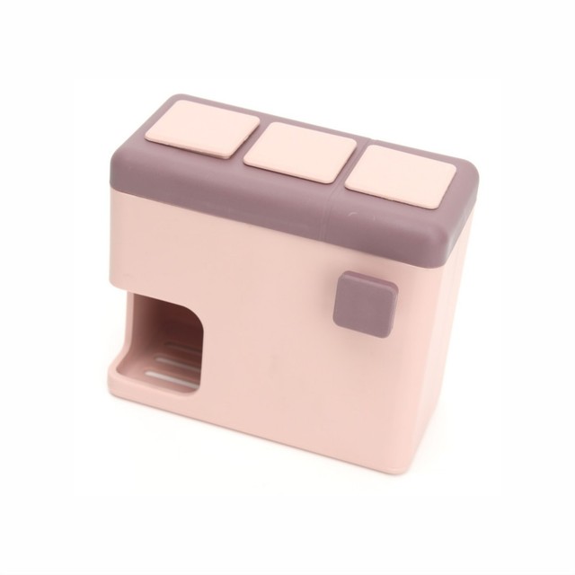 Toothbrush Holder Bathroom Wall Mounted Toothbrush Stand Plastic Rack Organizer Bathroom Storage Rack Bathroom Accessories