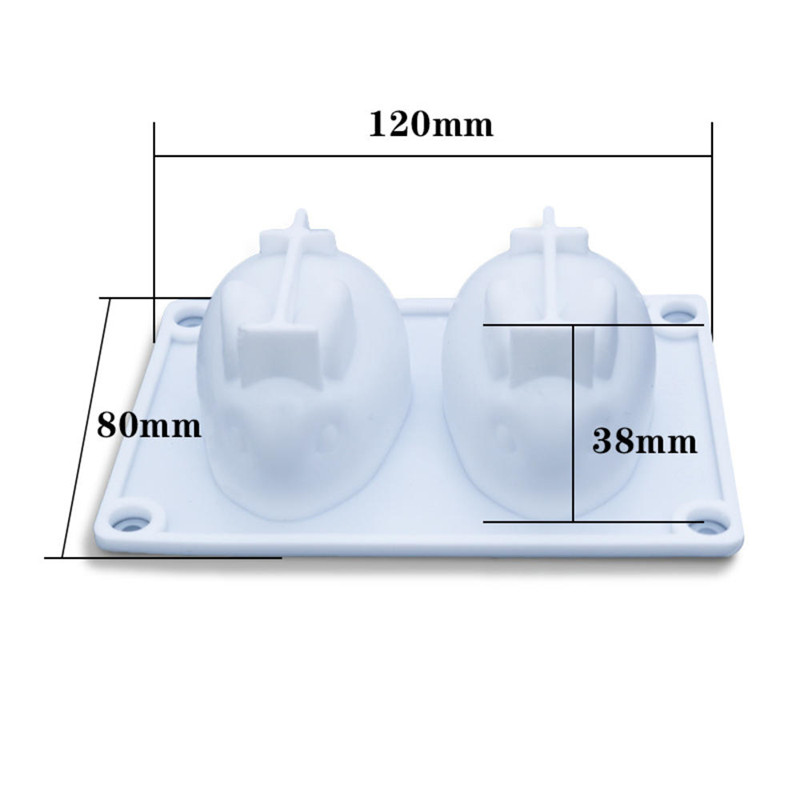 3D Easter Bunny Mold High Flexible Silicone Mousse Dessert Jelly Baking Candy Chocolate Ice Cream Mould Kitchen Bakeware Tools