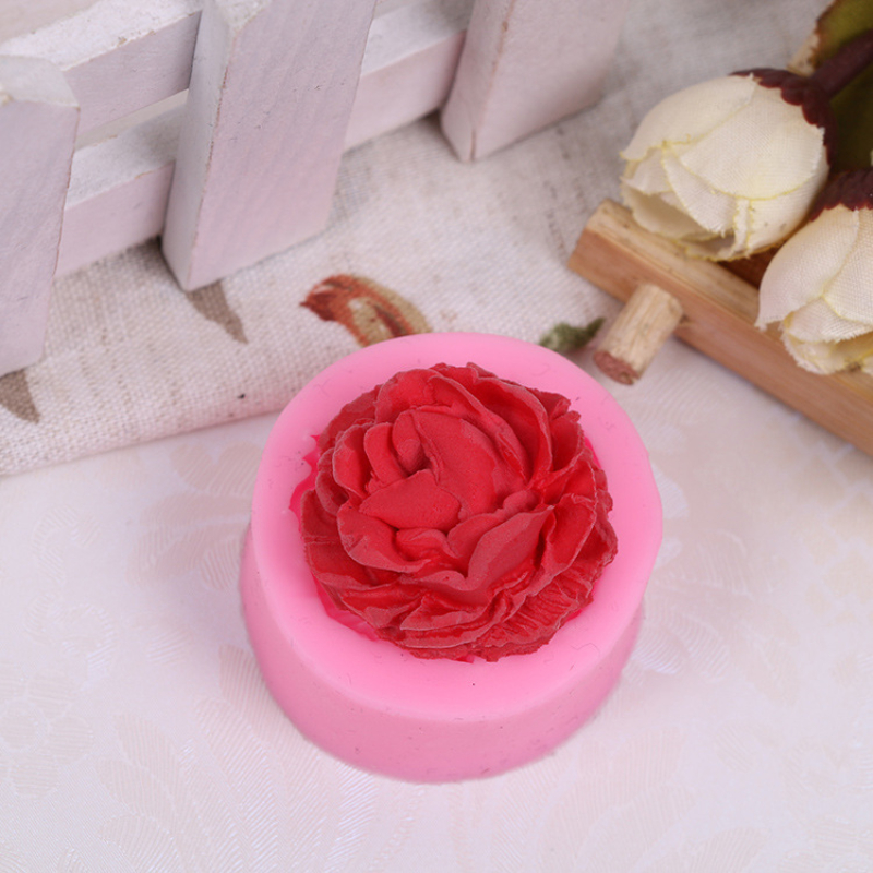 2PCS Rose Mold DIY Flower Baking Silicone Cake Decoration Kitchen Tools Pastry Fondant Sugar Molding Chocolate Biscuit Kitchen Accessories